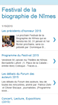 Mobile Screenshot of festivaldelabiographie.com